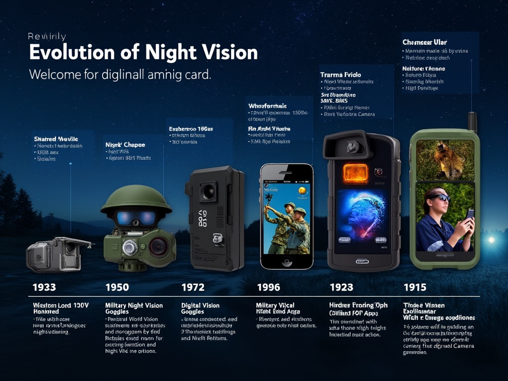 Gece Görüş Teknolojilerinin Tarihçesi ve Gelişimi